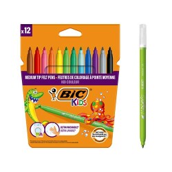 Bic Keçeli Boya Kid Couleur 12Li - Bic