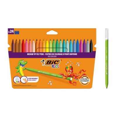 Bic Kıd Couleur Keçeli Boya Kalemi 24 Renk - 2