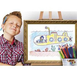 Bic Kids Evolution Kuru Boya Kalemi 36`lı Metal Tüp - Bic