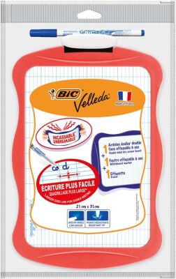 Bic Mini Beyaz Tahta - Kalem - Silgi - 2