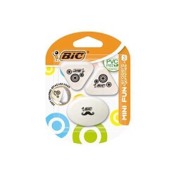 Bic Mini Fun Silgi 3`Lü Blister - Bic