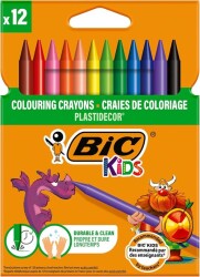 Bic Silinebilir Pastel 12 Renk Kutu - Bic
