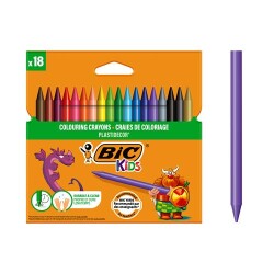 Bic Silinebilir Pastel 18 Renk Kutu - Bic