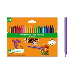 Bic Silinebilir Pastel 24 Renk Kutu - Bic