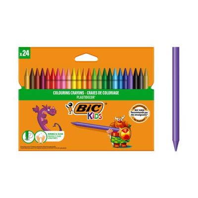 Bic Silinebilir Pastel 24 Renk Kutu - 1