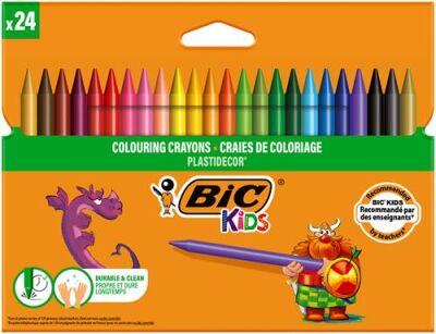 Bic Silinebilir Pastel 24 Renk Kutu - 2