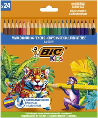 Bic Smooth Kuru Boya Kalemi 24 Renk - 2
