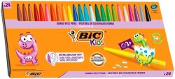 Bic Visa Yıkanablir Jumbo Keçeli Kalem 24Lü - 2