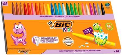 Bic Visa Yıkanablir Jumbo Keçeli Kalem 24Lü - 2