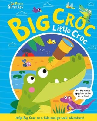 Big Croc Little Croc - Magic Spyglass Board Book - 1