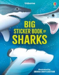 Big Sticker Book of Sharks - Usborne