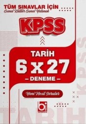KPSS Tarih 6x27 Deneme - Bigelio Yayıncılık