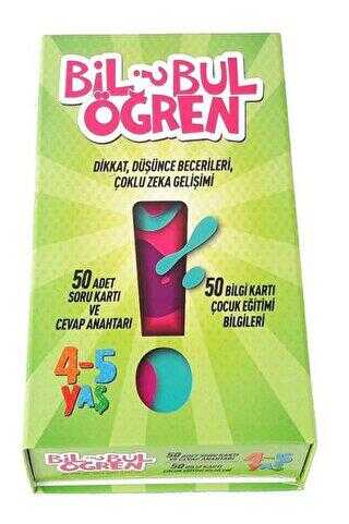 Bil Bul Öğren 4 - 5 Yaş - Mavi Panda Yayınları