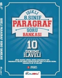 8. Sınıf Paragraf Işıklı Soru Bankası 10 Deneme İlaveli - Bilal Işıklı Yayınları