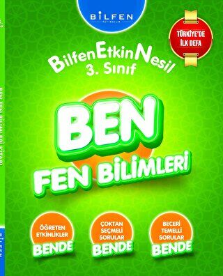 Bilfen Yayıncılık 3. Sınıf Ben Fen Bilimleri Soru Bankası - 1