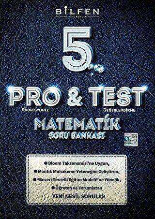 Bilfen Yayıncılık 5. Sınıf Matematik Pro & Test Soru Bankası