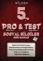 Bilfen Yayıncılık Bilfen 5. Sınıf Sosyal Bilgiler Pro&Test Soru - Bilfen Yayıncılık