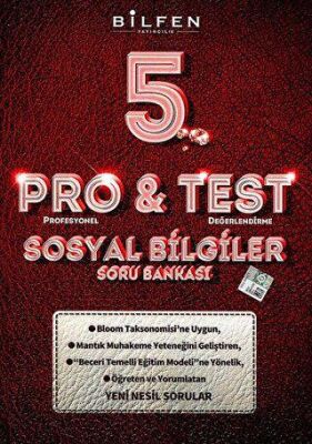 Bilfen Yayıncılık Bilfen 5. Sınıf Sosyal Bilgiler Pro&Test Soru - 1