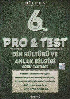 Bilfen Yayıncılık 6. Sınıf Din Kültürü ve Ahlak Bilgisi ProTest Soru Bankası - 1