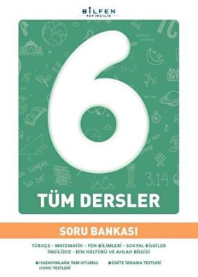 Bilfen Yayıncılık 6. Sınıf Tüm Dersler Soru Bankası - 1
