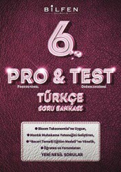 Bilfen Yayıncılık 6. Sınıf Türkçe ProTest Soru Bankası - Bilfen Yayıncılık