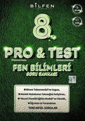 Bilfen Yayıncılık Bilfen 8. Sınıf ProTest Fen Bilimleri Soru Bankası - Bilfen Yayıncılık