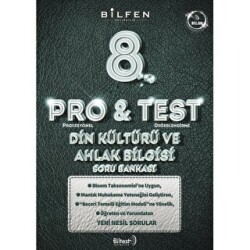 Bilfen Yayıncılık 8. Sınıf LGS Pro Test Din Kültürü Yeni Nesil Soru Bankası - Bilfen Yayıncılık