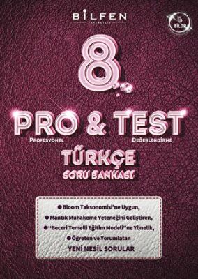 8. Sınıf Türkçe ProTest Soru Bankası kapağı