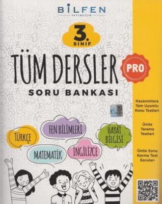 Bilfen Yayıncılık 3. Sınıf Tüm Dersler Pro Soru Bankası - 1