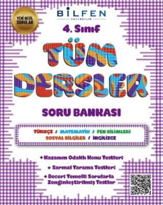 Bilfen Yayıncılık 4. Sınıf Tüm Dersler Soru Bankası - 1