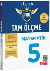 Bilfen Yayıncılık 5. Sınıf Matematik Tam Ölçme Pro Etkinlikli Soru Bankası - Bilfen Yayıncılık