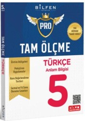 Bilfen Yayıncılık 5. Sınıf Türkçe Tam Ölçme Pro Etkinlikli Soru Bankası - Bilfen Yayıncılık