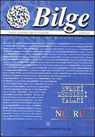 Bilge Dergisi Sayı: 28 - Bahar 2001