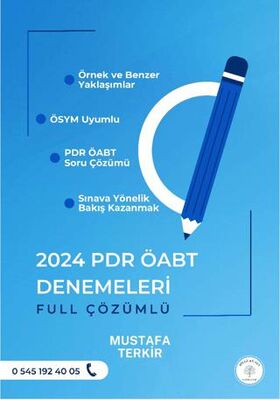 Bilgi Ağacı Yayınları 2024 PDR ÖABT Denemeleri Full Çözümlü