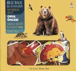 Hayvanlar Ailesi - Bilgi Dolu İlk Kitaplarım Set 5 Kitap Takım - Sincap Kitap