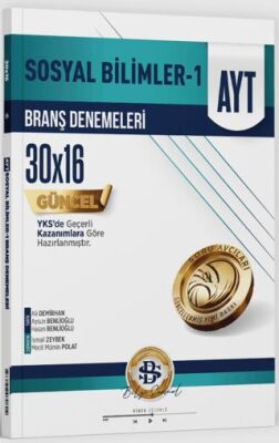 Bilgi Sarmal AYT Sosyal Bilimler 1 30 x 16 Branş Denemeleri - 1