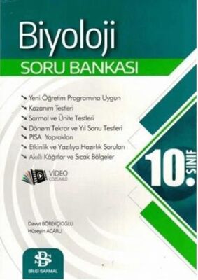Bilgi Sarmal Yayınları 10. Sınıf Biyoloji Soru Bankası - 1