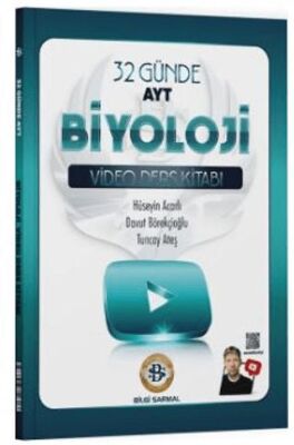 Bilgi Sarmal Yayınları AYT Biyoloji 32 Günde Video Ders Kitabı - 1