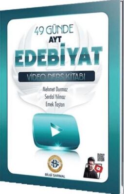 Bilgi Sarmal Yayınları AYT Edebiyat 49 Günde Video Ders Kitabı - 1