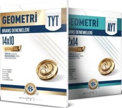 Bilgi Sarmal Yayınları AYT Geometri 12 x 14 Branş Denemeleri - Bilgi Sarmal Yayınları