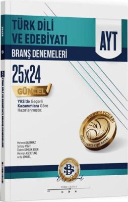 AYT Türk Dili ve Edebiyatı 25 x 24 Branş Denemeleri - 1