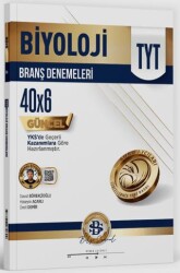 TYT Biyoloji 40 x 6 Branş Denemeleri - Bilgi Sarmal Yayınları