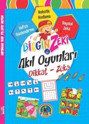Bilgin Zeki ile Akıl Oyunları Dikkat Zeka - Mavi Seri - Karatay Çocuk