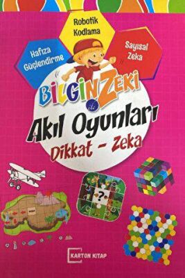 Bilgin Zeki ile Akıl Oyunları Dikkat Zeka - Pembe Seri - 1