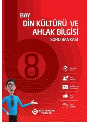 Bilim Anahtarı Yayınları 8. Sınıf Bay Din Kültürü ve Ahlak Bilgisi Soru Bankası - 1