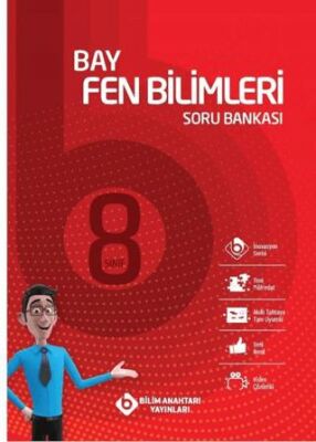 Bilim Anahtarı Yayınları 8. Sınıf Bay Fen Bilimleri Soru Bankası - 1