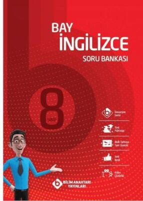 Bilim Anahtarı Yayınları 8. Sınıf Bay İngilizce Soru Bankası - 1