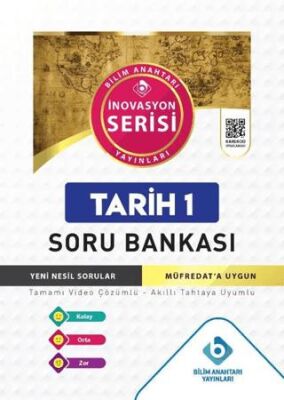 Bilim Anahtarı Yayınları Tarih 1 Soru Bankası - 1