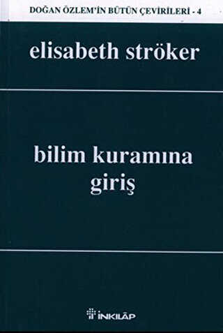 Bilim Kuramına Giriş - İnkılap Kitabevi