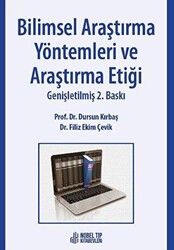 Bilimsel Araştırma Yöntemleri ve Araştırma Etiği - Nobel Tıp Kitabevi